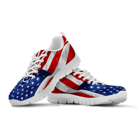 Image of USA Flag Sneakers - Spicy Prints