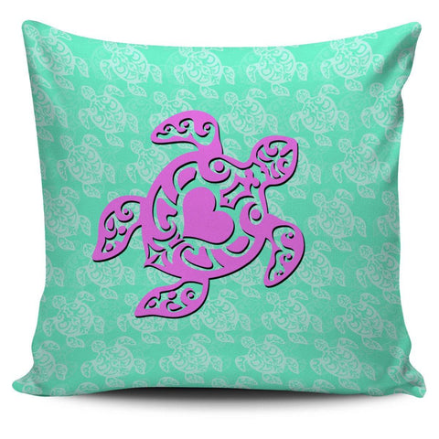 Image of Tribal Turtles 18" Pillow Covers - Spicy Prints