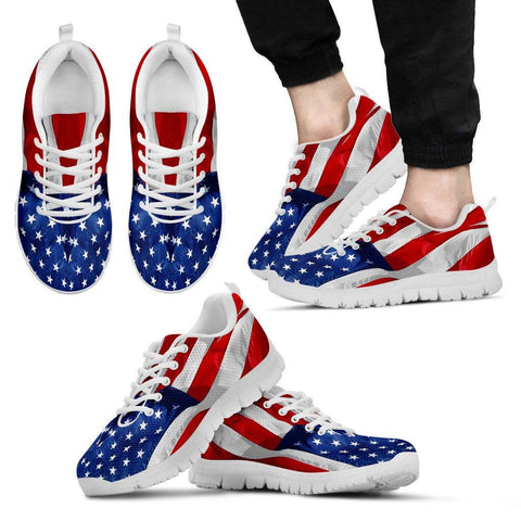 Image of USA Flag Sneakers EXP - Spicy Prints