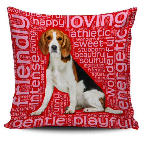 Image of Beagle Dog 18" Pillow Covers - Spicy Prints