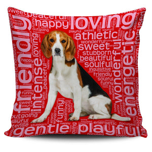 Beagle Dog 18" Pillow Covers - Spicy Prints