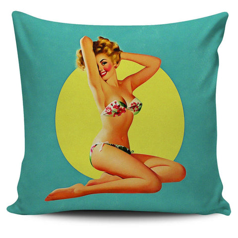Pinup Girl 18" Pillow Covers - Spicy Prints