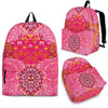 Yoga Pattern Pink Backpack - Spicy Prints