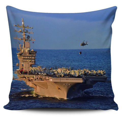 Image of Aircraft Carrier Classics 18" Pillowcase - Spicy Prints