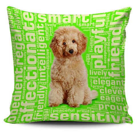 Poodle 18" Pillow Cover - Spicy Prints