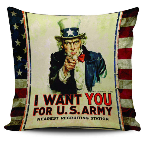 Image of ARMY Vintage 18" Pillow Covers - Spicy Prints