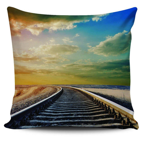 Image of Classic Trains 18" Pillow Covers - Spicy Prints