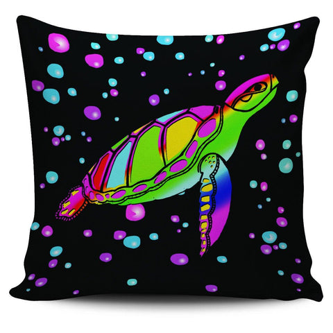 Image of Sea Turtle 18" Pillow Cover - Spicy Prints