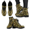 Brown Camouflage Womens Boots