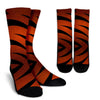 Tigers Socks Orange and Black - Spicy Prints
