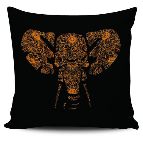 Floral Elephant 18" Pillowcase - Spicy Prints