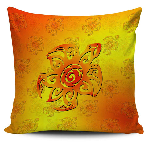 Image of Tribal Turtles 18" Pillow Covers - Spicy Prints