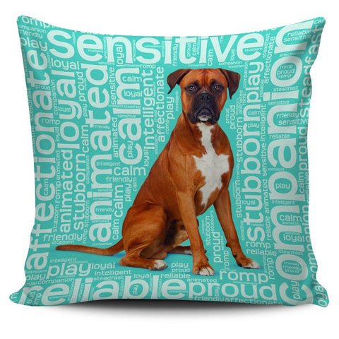 Boxer Dog 18" Pillow Covers - Spicy Prints