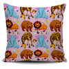 Cute Animal Print 18" Pillow Covers - Spicy Prints