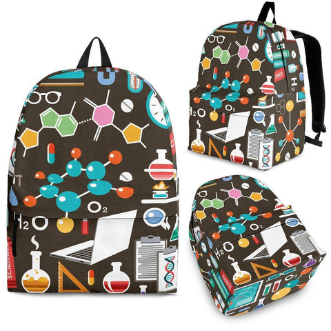 Image of Science Pattern Backpack - Spicy Prints