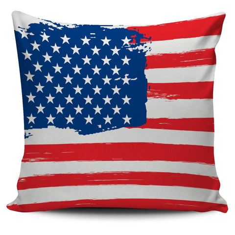 Image of USA Flag Pillow Covers - Spicy Prints