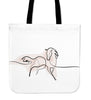 Line Drawing Horse V Cloth Tote Bag