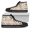 Love Owl Khaki High Women's Top Shoes
