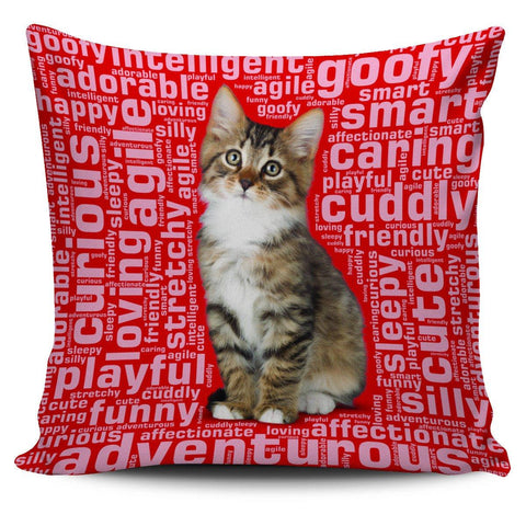 Cute Kitten 18" Pillow Covers - Spicy Prints