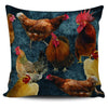 Chicken Print 18"Pillow Cover - Spicy Prints