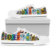 Women's Low Top Canvas Shoes For Boxer Dog Mom