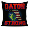 Gator Strong 18" Pillow Cover - Spicy Prints