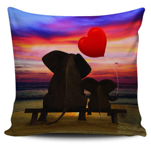 Elephants 18" Pillow Cover - Spicy Prints