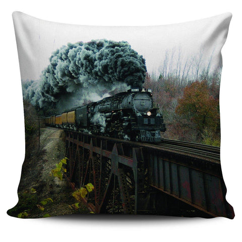 Image of Classic Trains 18" Pillow Covers - Spicy Prints