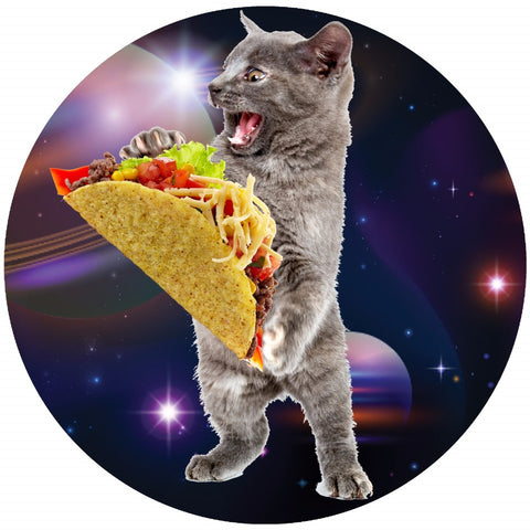 Taco Space Cat Collectible Bangle - Spicy Prints