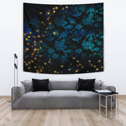 Image of Mystical Stars Wall Tapestry