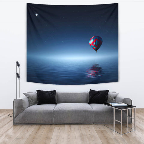 Image of TAPESTRY BALLOON RIDE OVER OCEAN