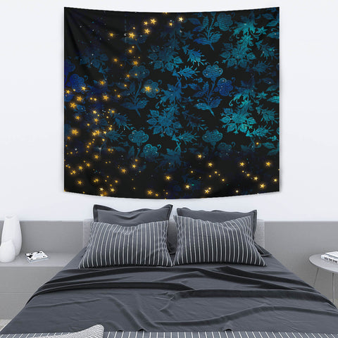 Image of Mystical Stars Wall Tapestry