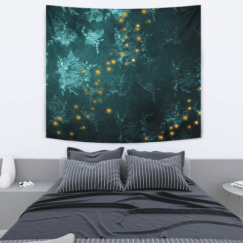 Image of Mystical Stars D2 Wall Tapestry