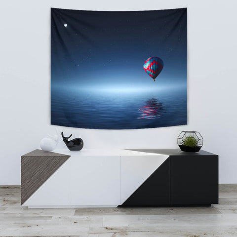 Image of TAPESTRY BALLOON RIDE OVER OCEAN