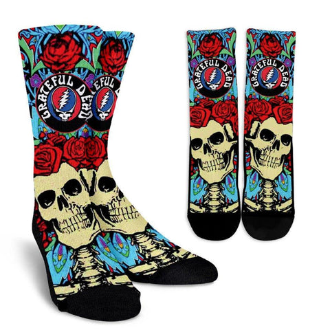 Grateful Dead Socks - Spicy Prints