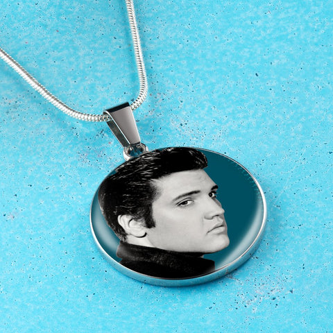 Image of Elvis The King Premium Collectors Necklace - Spicy Prints