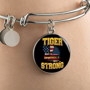 Tiger Strong Purple & Gold bangle - Spicy Prints