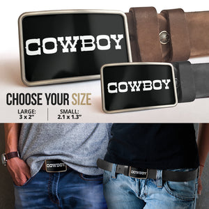 Belt Buckle Cowboy