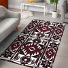 Native Stylish Area Rug Great for any Room Black (red)