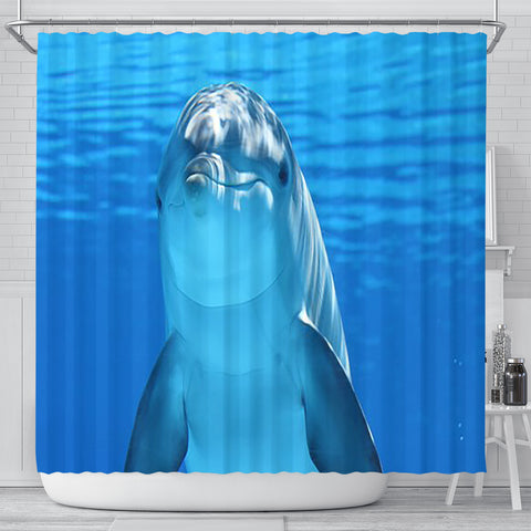 Image of Shower Curtain ~ Dolphin
