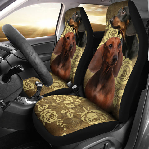 Image of Dachshund Car Seat Covers (Set of 2)