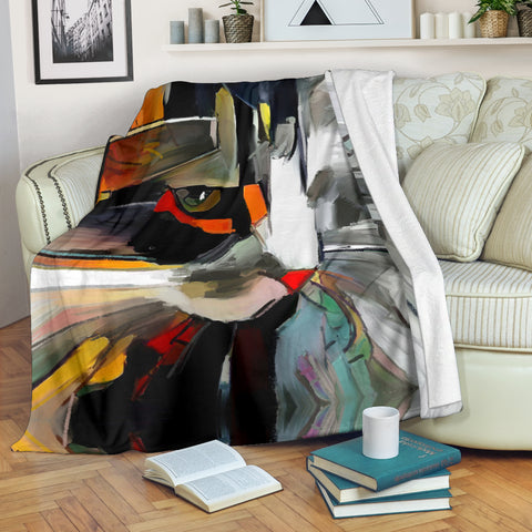 Image of Art Cat Blanket