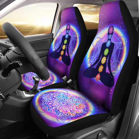 Image of Chakra Mandala Car Seat Covers