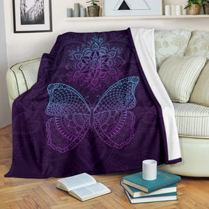Butterfly Mandala Mood Blanket
