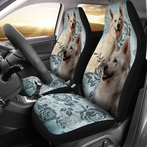Image of Berger Blanc Suisse Car Seat Covers (Set of 2)