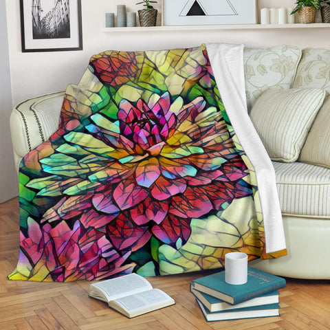 Image of Bright Flower Blanket