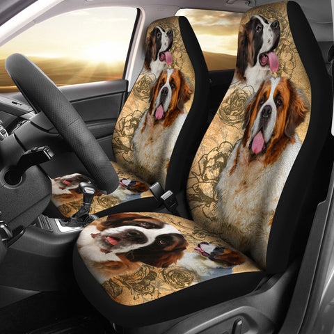 Image of St. Bernard Car Seat Covers (Set of 2)