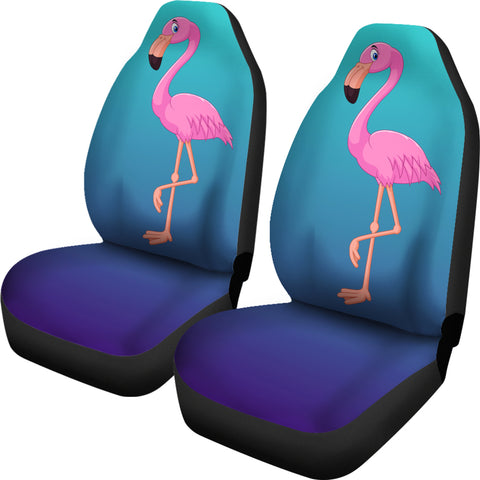 Image of Flamingo Car Seat Covers