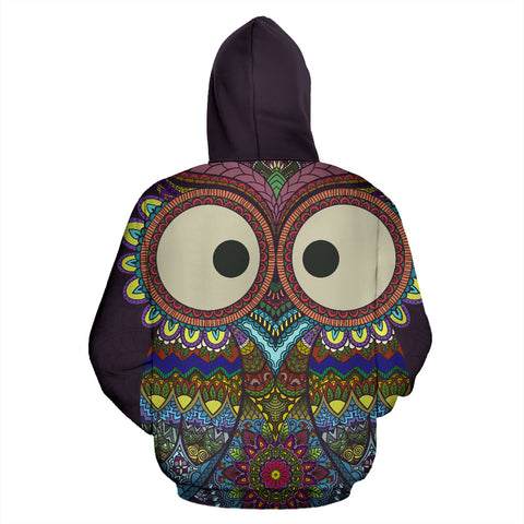 Image of Colorful Owl Hoodie
