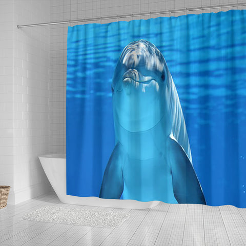 Image of Shower Curtain ~ Dolphin